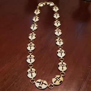 Tory Burch Perez Bead Statement necklace Unique